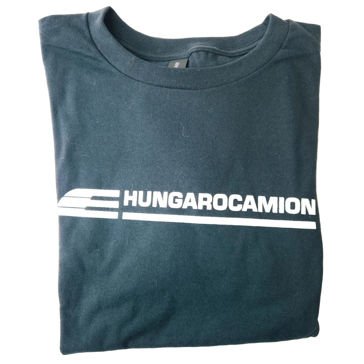 Camiseta Hungarocamion de algodón negro