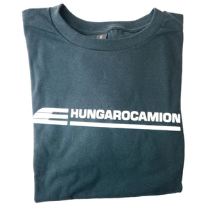 Camiseta Hungarocamion de algodón negro