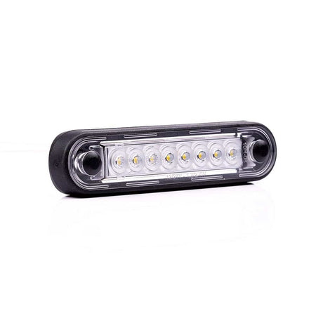 Luz LED de posición empotrable larga con 4 LEDs