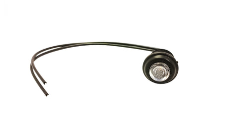 Luz de posición LED roja redonda