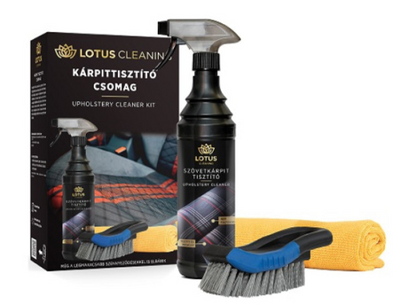 LOTUS - Kit complet de nettoyage pour tissus d’ameublement
