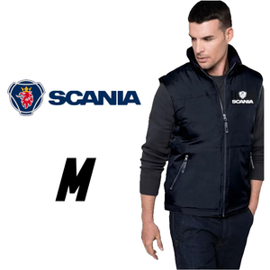 Chaleco Scania resistente e impermeable