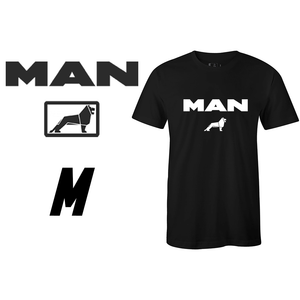 T-shirt MAN 100% coton – Noir