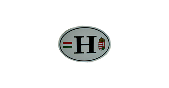 Pegatina con escudo H de Hungría