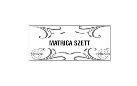 4-teiliges LKW-Seitenfenster Aufkleber-Set – verschiedene Marken