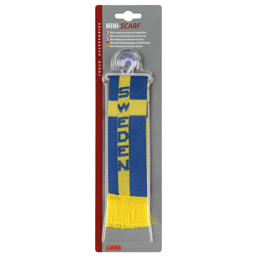 Mini Bandeira Decorativa com Nome de País e Temas Especiais – 50x200mm