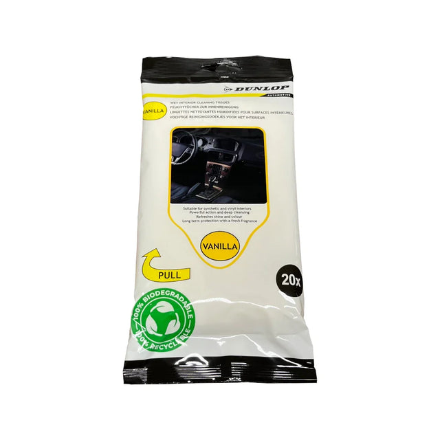 Salviette Umidificate Vaniglia BIO per Interni Auto