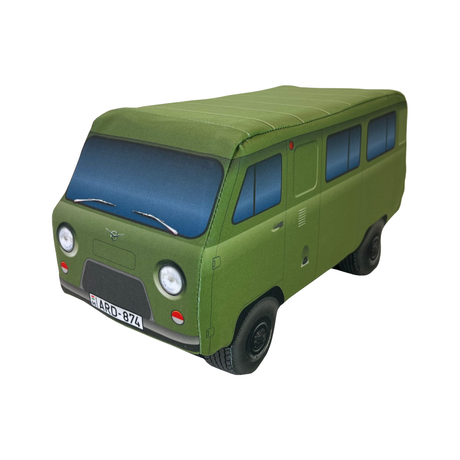 UAZ-452 Peluche – Il Furgone Iconico in Morbida Versione Giocattolo (31 cm)