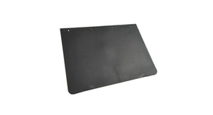 Bavette en caoutchouc noire simple – 3 tailles disponibles