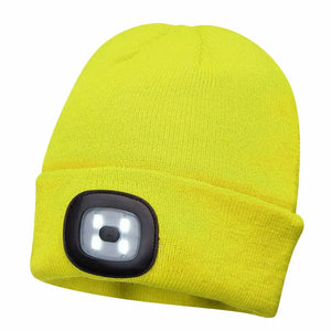 Gorro com LED Duplo Recarregável – Várias Cores