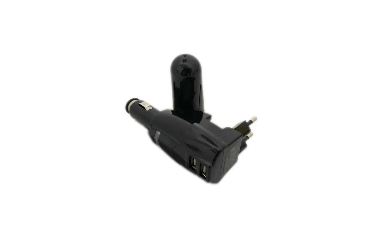 2-in-1 USB Auto- und Netzladegerät