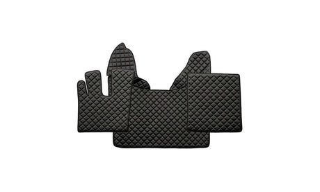 Tapete de Cabine em Couro Sintético Matelassado para DAF XF Euro 6 Automático