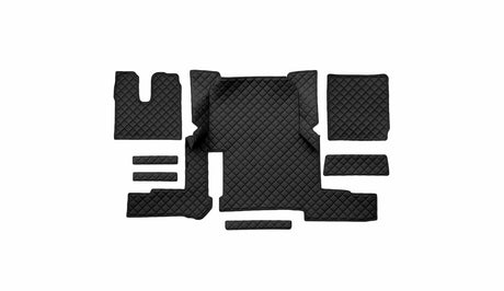 Tappeto in similpelle trapuntata per MAN TGX Automatica (2018-2020) – Versione con un cassetto