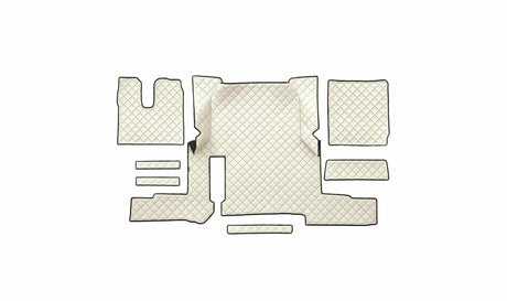 Tappeto in similpelle trapuntata per MAN TGX Automatica (2018-2020) – Versione con un cassetto