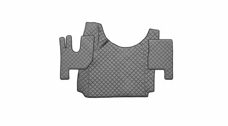 Tappeto cabina in similpelle trapuntato per Renault T tunnel motore (dal 2014)