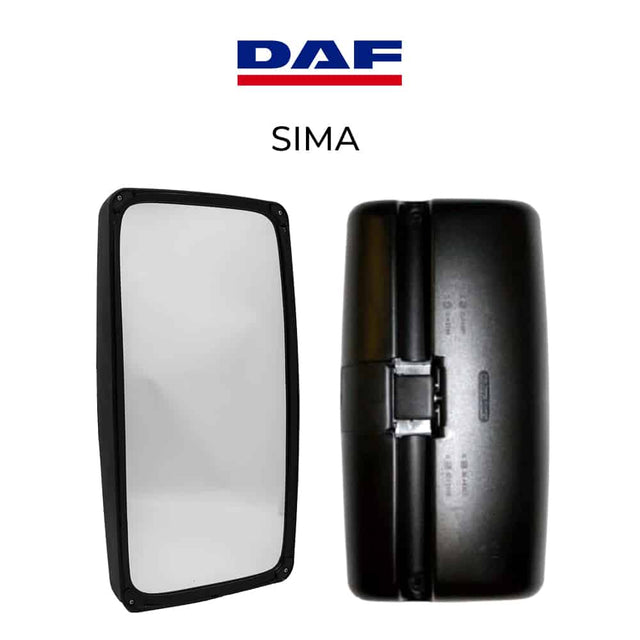 Rétroviseur pour DAF 392x205 mm – Version chauffante ou standard