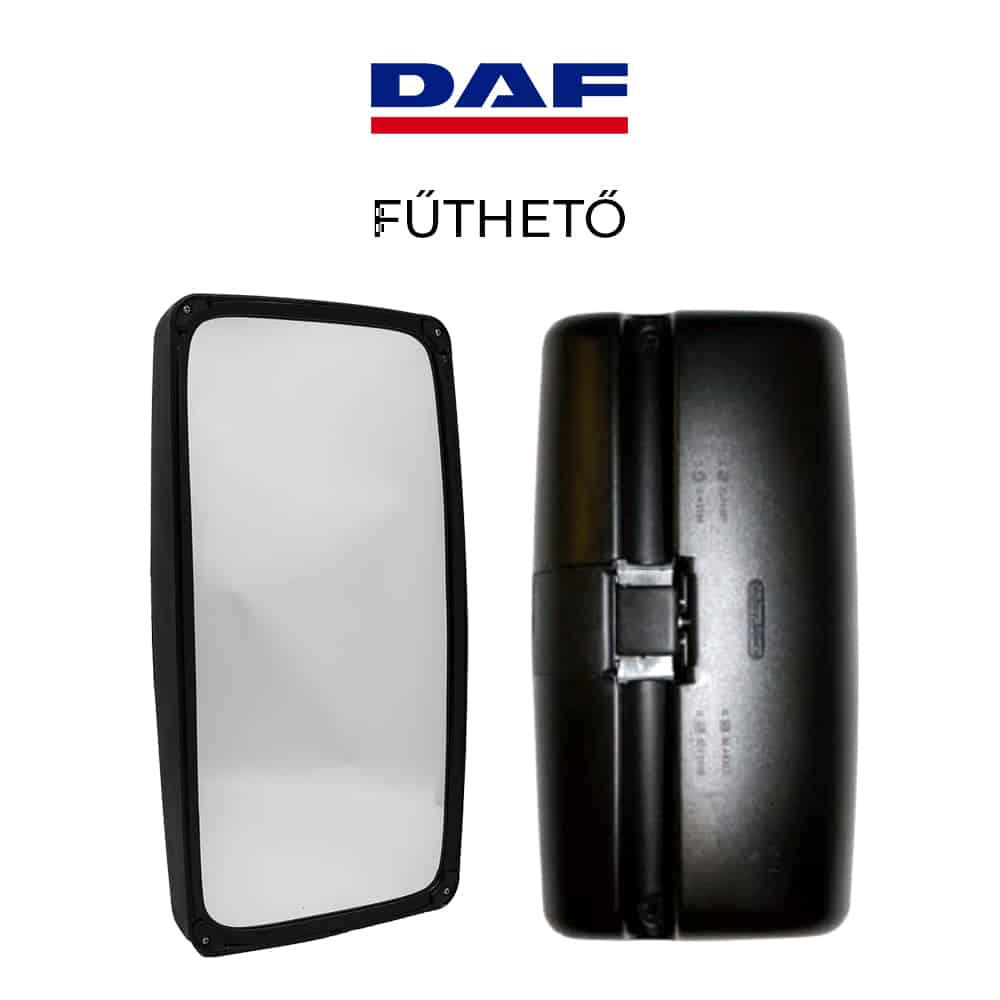 Rétroviseur pour DAF 392x205 mm – Version chauffante ou standard