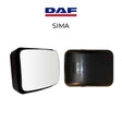 Blind Spot Mirror for DAF Trucks 220x170mm