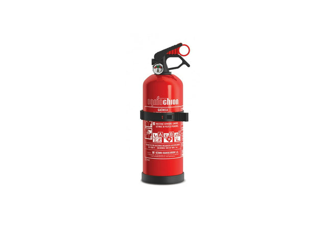 ABC Pulver-Feuerlöscher 1 kg mit Halterung