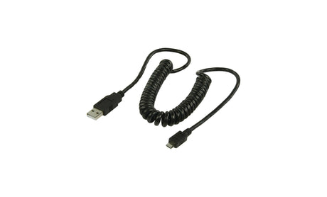 Cavo USB-A a Micro USB-B Spiralato 2m