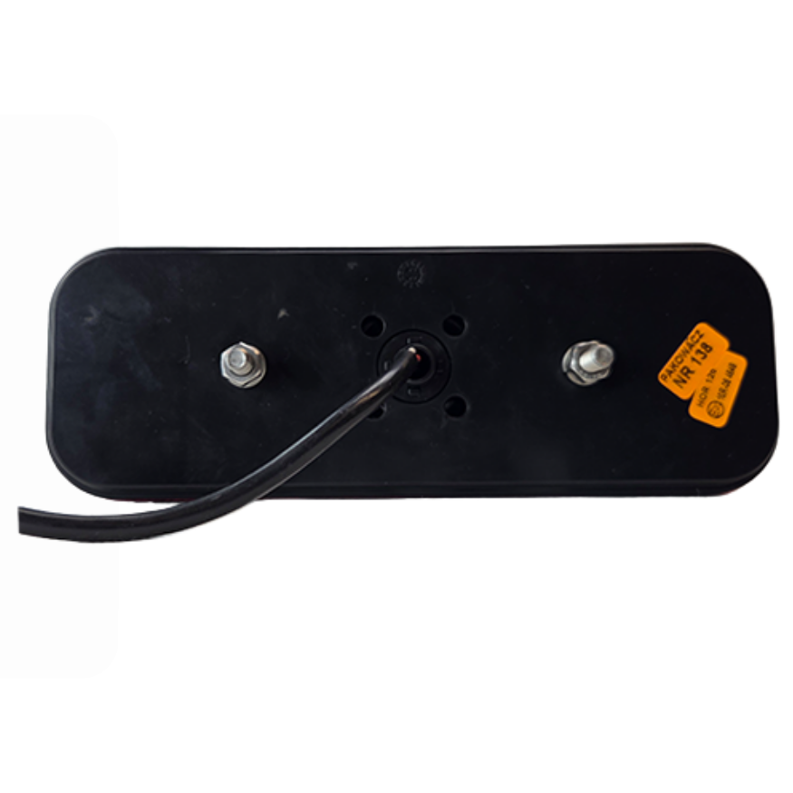 Luz trasera LED para remolque 3 funciones izquierda-derecha 12/24V