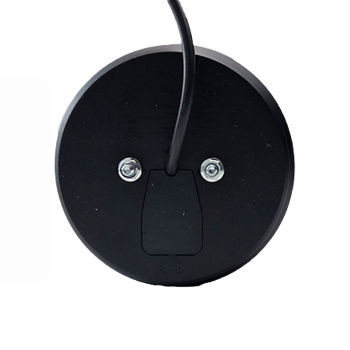 Luz Traseira Redonda LED com Função de Pisca – Transparente, 12/24V