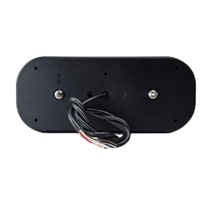 Luz Traseira LED 6 Funções com Pisca Dinâmico e Prisma Triangular 12-36V