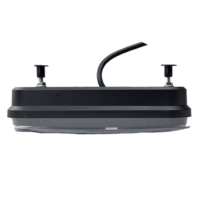 Luz Traseira LED 5 Funções com Prisma Triangular 12V