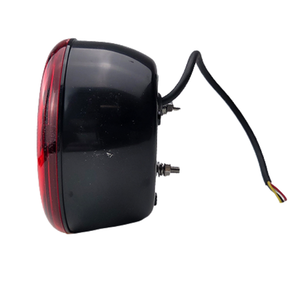 Lampe ronde à LED avec bande lumineuse et clignotant 12/24V