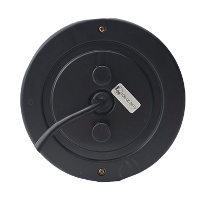 Runde LED-Rückleuchte mit Blinkerfunktion, 12/24V, schmal