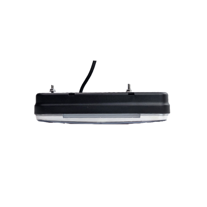 Luz Traseira LED 5 Funções com Prisma Triangular – Retangular