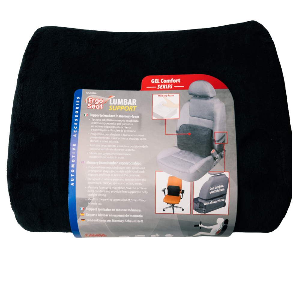 Apoio Lombar Ergonômico com Espuma de Memória