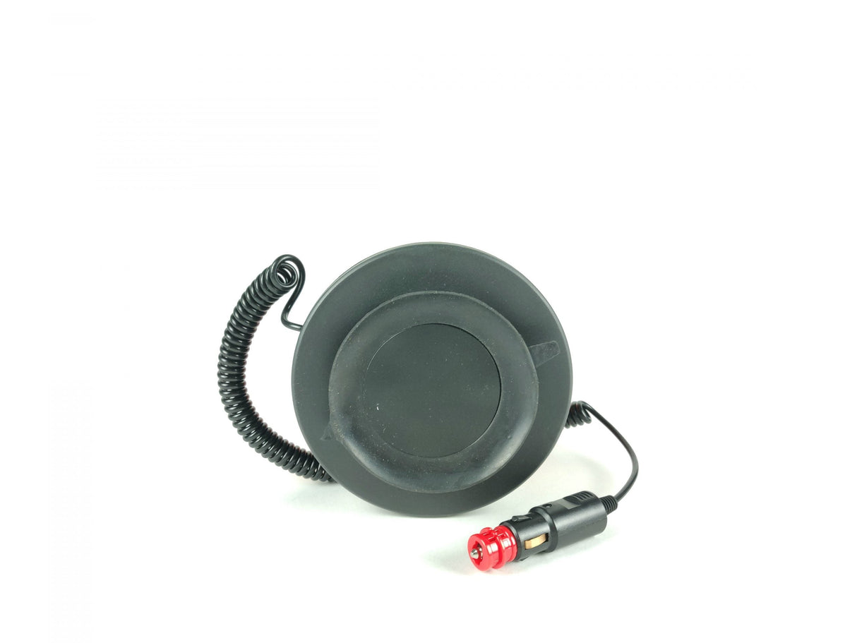 Luz LED intermitente amarilla con base magnética, 80 LED, 12/24V