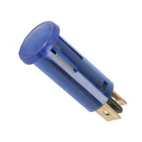 Voyant témoin rond LED 24V bleu