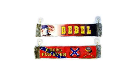 Mini drapeau horizontal avec ventouses – 39 cm