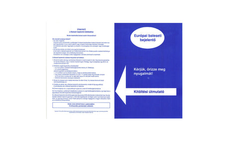 Formulario Oficial de Declaración de Accidente de Tráfico