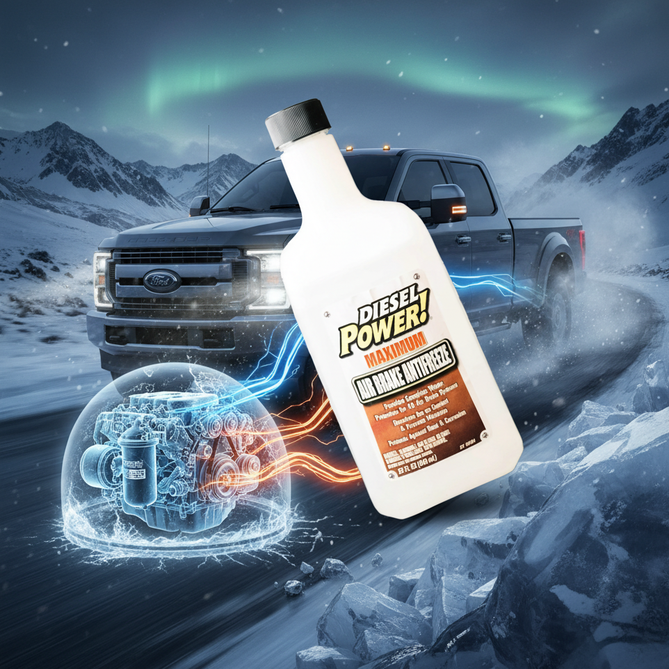 Aditivo Anticongelante para Sistemas de Freno de Aire Diesel 946 ml