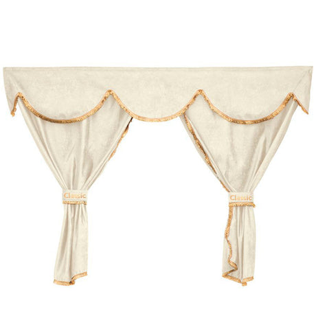 Conjunto Universal de Cortinas para Caminhão – 5 Peças