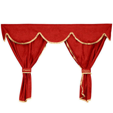 Conjunto Universal de Cortinas para Caminhão – 5 Peças