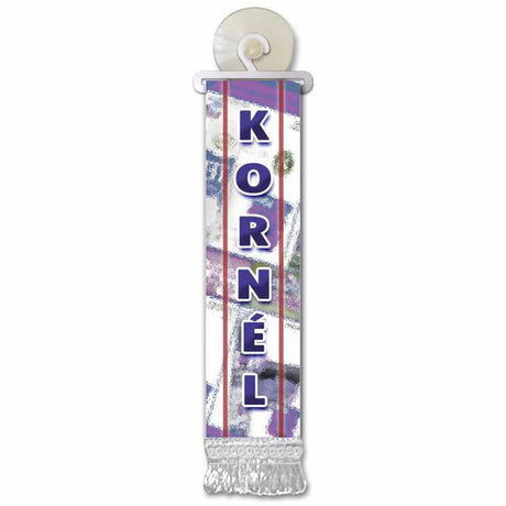 Mini-drapeau personnalisé avec prénom – Fixation ventouse