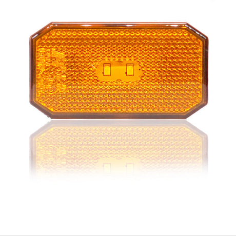 Luz de posición LED rectangular 2 LED 12/24V