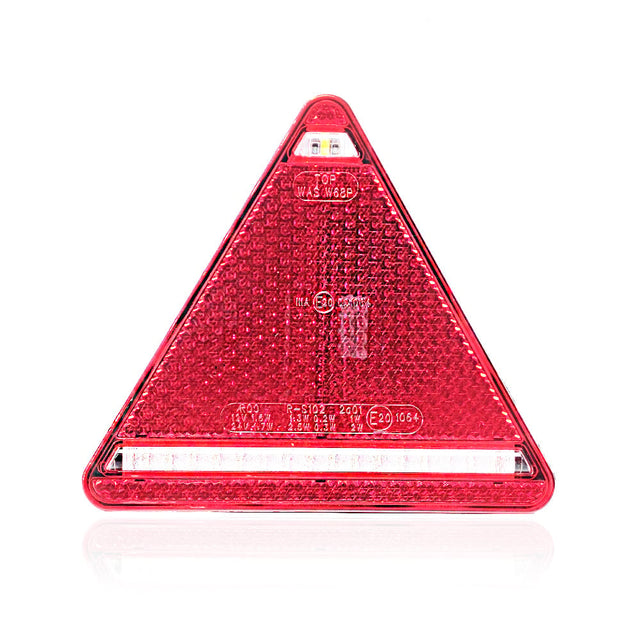 Luz trasera LED triangular 4 funciones para remolque - Izquierda