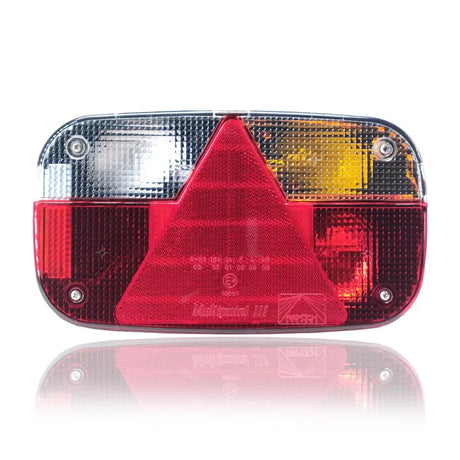 Aspöck Multipoint III Rückleuchte 12V – links mit Nebelschlusslicht