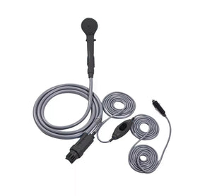 Ducha portátil para camping con conexión de 12V