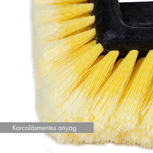 Cabezal de cepillo de lavado con cerdas laterales para mangos telescópicos de 180-250 cm