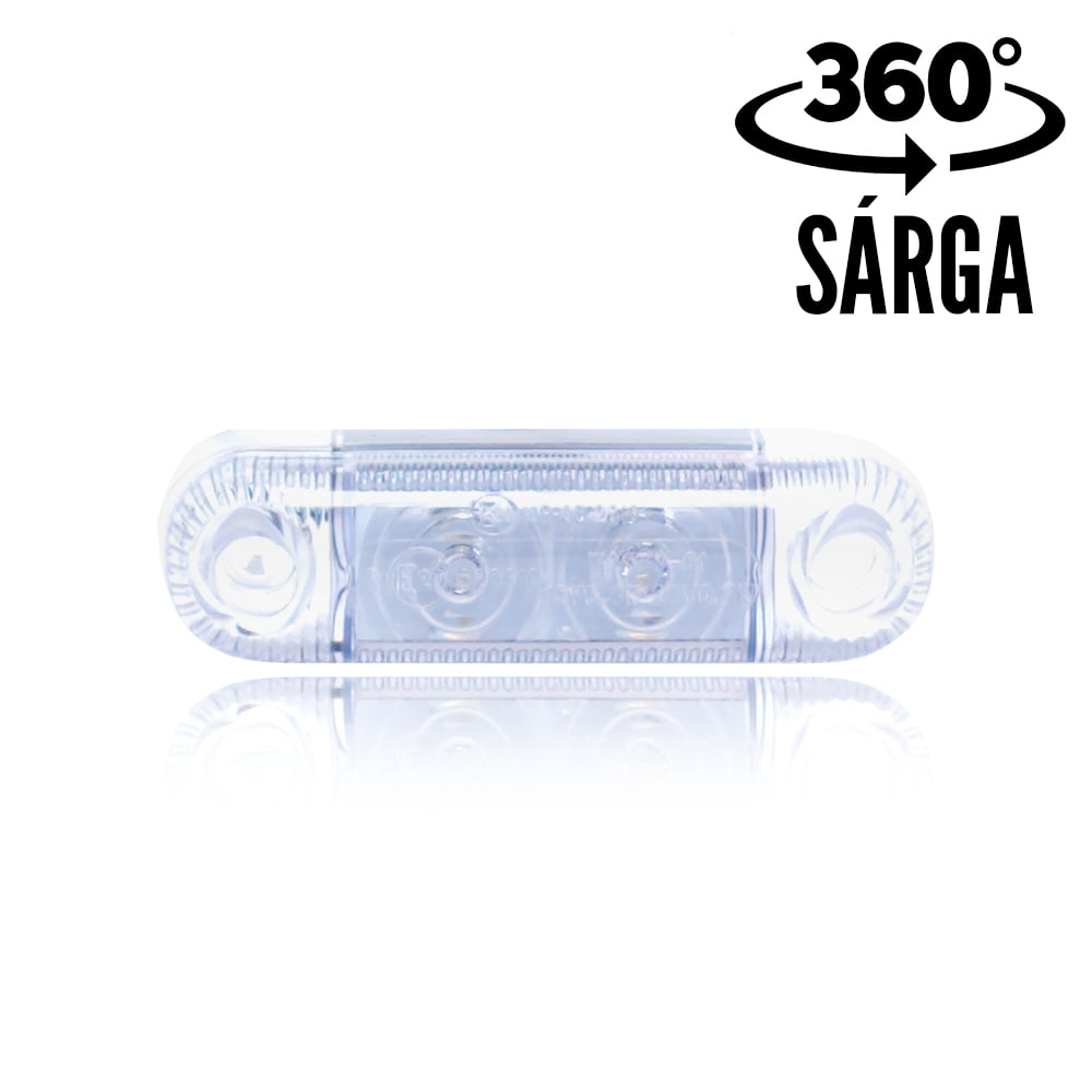 LED Einbau-Positionsleuchte – gelb