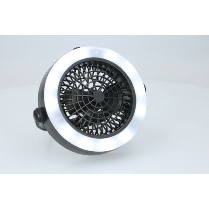 Grundig 2-in-1 LED Campinglampe mit Ventilator