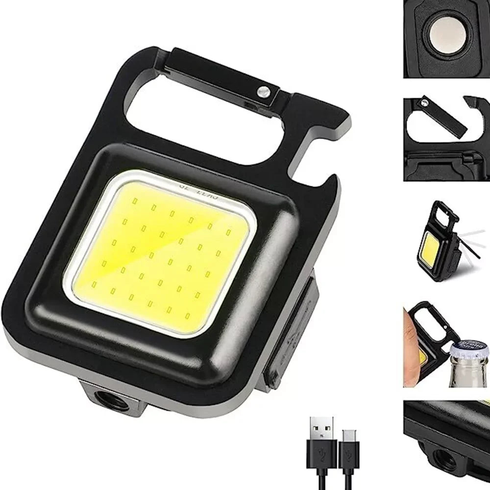 Mini Lampe de Poche COB LED Compacte